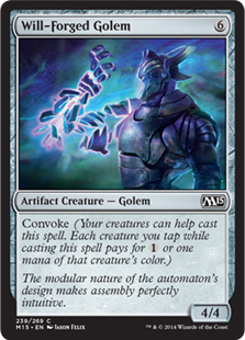 Will-Forged Golem (foil)