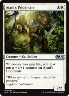 Ajani's Pridemate (foil)