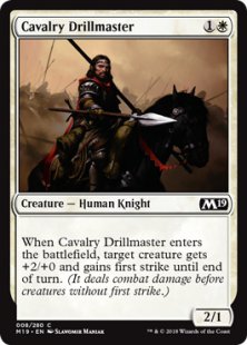 Cavalry Drillmaster (foil)