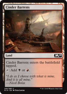 Cinder Barrens (foil)