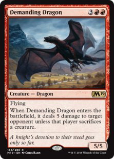 Demanding Dragon (foil)