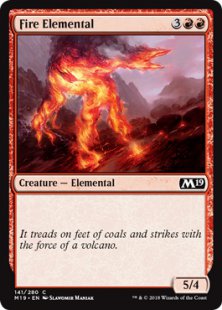 Fire Elemental (foil)