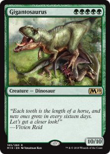 Gigantosaurus (foil)