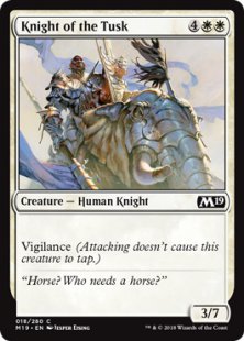 Knight of the Tusk (foil)
