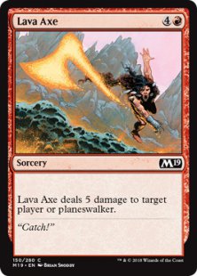 Lava Axe (foil)