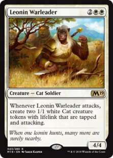 Leonin Warleader (foil)