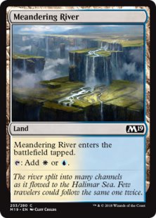 Meandering River (foil)