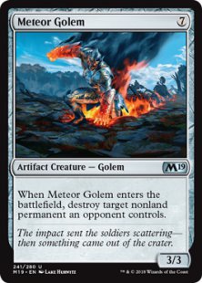 Meteor Golem (foil)