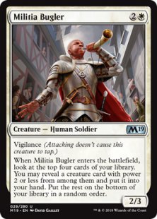 Militia Bugler (foil)