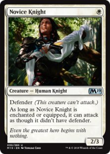 Novice Knight (foil)