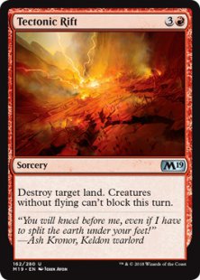 Tectonic Rift (foil)