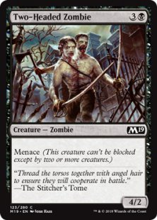 Two-Headed Zombie (foil)