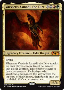 Vaevictis Asmadi, the Dire (foil)