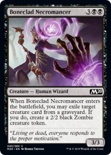 Boneclad Necromancer (foil)