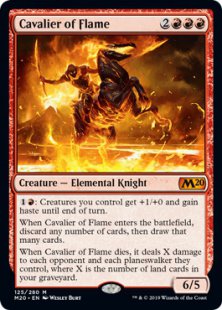 Cavalier of Flame (foil)