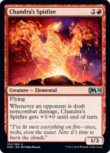 Chandra's Spitfire (foil)