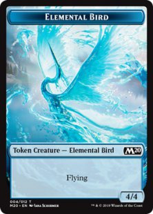 Elemental Bird token (4/4)