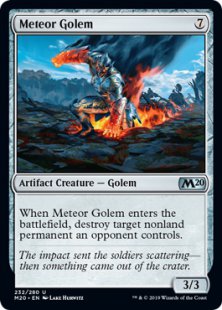 Meteor Golem (foil)
