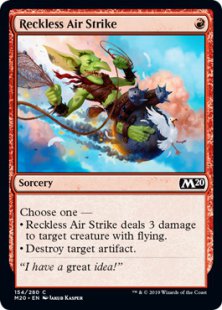 Reckless Air Strike (foil)