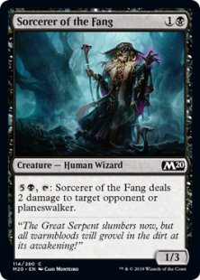 Sorcerer of the Fang (foil)
