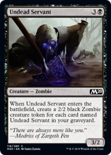 Undead Servant (foil)