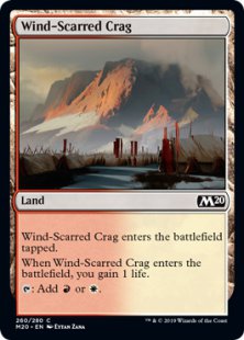 Wind-Scarred Crag (foil)