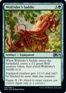 Wolfrider's Saddle (foil)