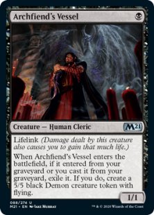 Archfiend's Vessel (foil)