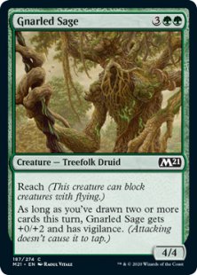 Gnarled Sage (foil)