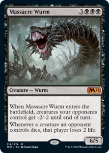 Massacre Wurm (foil)