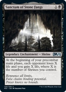 Sanctum of Stone Fangs (foil)