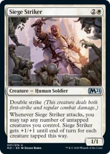 mtg battle cry cards Gideon's [War of the Spark] if you attacked with creatures with total power 6 or greater this combat Battle Cry in MTG: Rules,