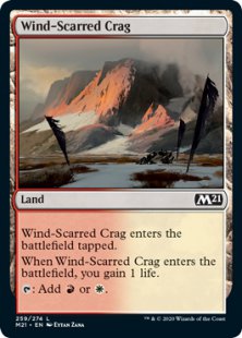 Wind-Scarred Crag (foil)