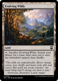 Evolving Wilds (ripple foil)