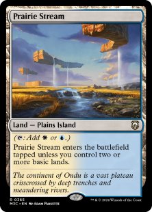 Prairie Stream (ripple foil)