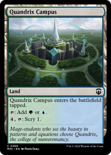 Quandrix Campus (ripple foil)