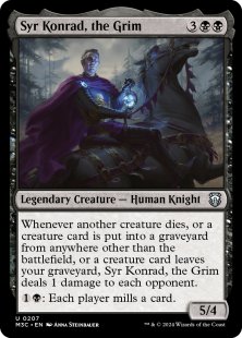Syr Konrad, the Grim (ripple foil)