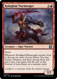 Kolaghan Warmonger (foil)