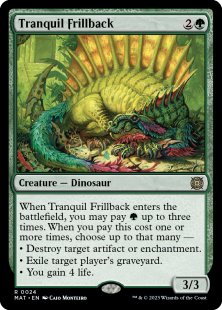 Tranquil Frillback (foil)