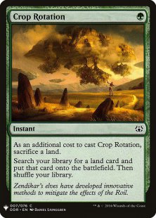 Crop Rotation - Commander 2020 | Bazaar of Magic