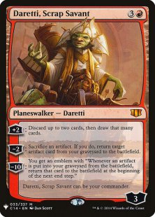 Daretti, Scrap Savant (Commander 2014)