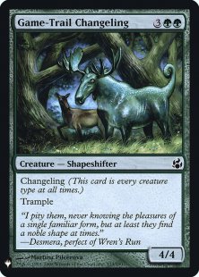 Game-Trail Changeling (foil)