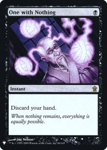 One with Nothing (foil)