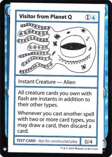 Visitor from Planet Q - Mystery Booster | Bazaar of Magic