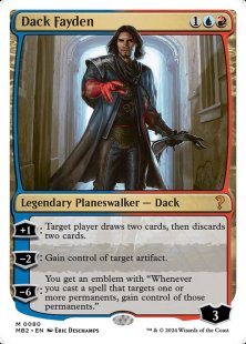 Dack Fayden (foil) - Conspiracy | Bazaar of Magic
