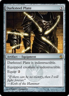 Darksteel Plate (foil)