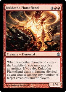 Kuldotha Flamefiend (foil)