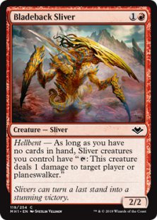 Bladeback Sliver (foil)