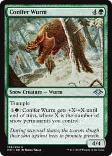 Conifer Wurm (foil)