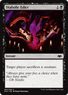 Diabolic Edict (foil)